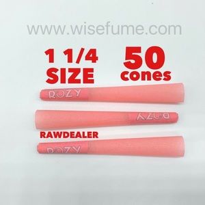 ROZY Pink Rode Pre Rolled Cone 11/4 size (50PK)
